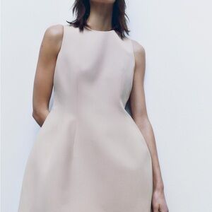 Zara Women's Pink Sleeveless Dress